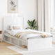 vidaXL Wooden Bed Headboard White 87x100cm