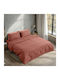 Beauty Home 1230 Double Bed Sheet With Rubber Hugger 145x200+35cm Rotten Apple 1230SEDIL-Rotten