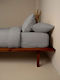 Sunshine Feelings Super-Double Bed Sheets Set with Rubber Hugger 170x205+30cm Paloma Gray 4 Pieces
