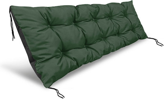 AIO Factory Αδιάβροχο Μαξιλάρι για Παγκάκι Κήπου Green 50x150εκ.