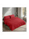 Beauty Home Art 1230 Подредба Калъфки за Възглавници с Корица за Плик Червени 53x73см 1230ΜΞ-Червени