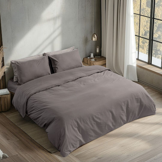 Beauty Home Prime Αrt 1230 Κουβερλί Μονό Λευκό 160x230cm
