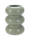 Koopman Koopman Dekorative Keramikvase Grau Y10cm