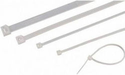 Spap Cable Ties Plastic 370mmx3.6mm in Transparent Colour 100pcs Spap Cable Ties Plastic 370mmx3.6mm in Transparent Colour 100pcs