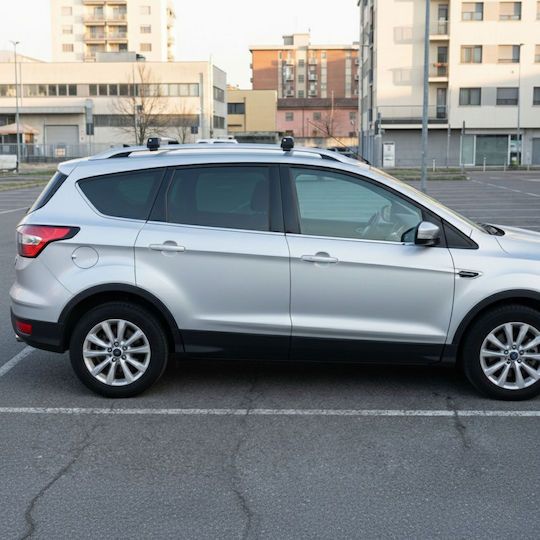 Μπάρες Οροφής Αλουμινίου για Ford Kuga 2012-2020 (Σετ με πόδια) Ασημί