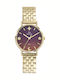 Women's Watch 30mm Battery with Gold Stainless Steel Bracelet