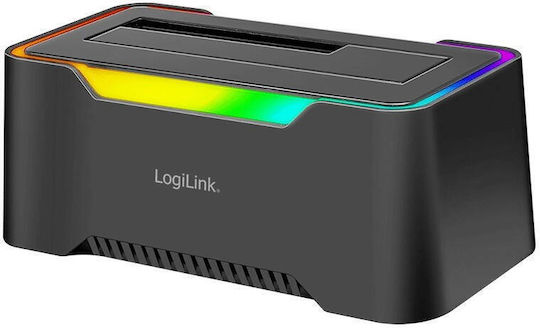 LogiLink Докинг Станция за Твърди Дискове SATA със Свързаност USB-C / Thunderbolt (QP0035)