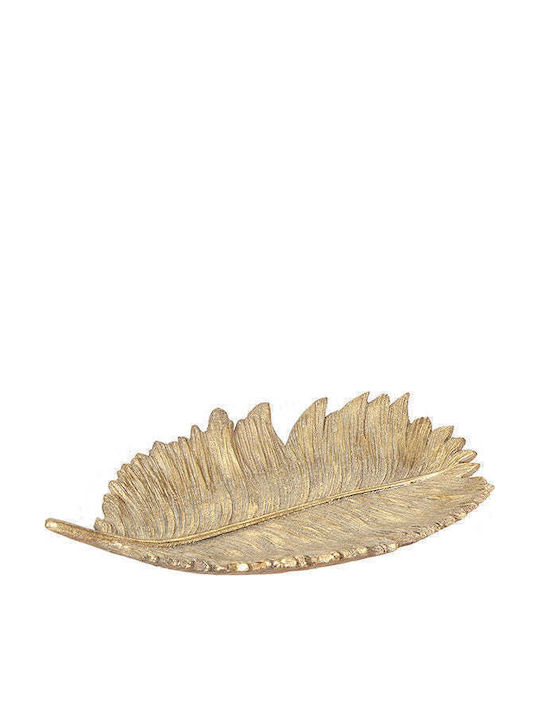 Zaros Decorative Bowl Polyresin Gold 19.3x11cm
