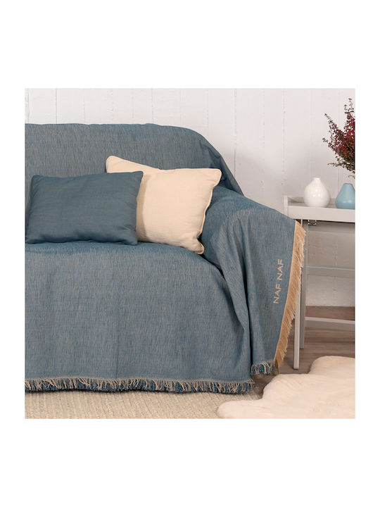 Naf Naf Highline Three-Seater Sofa Throw Chenil...