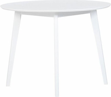 Berwyn 1383 Round Extendable Wooden Dining Table White 75x75cm