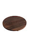 Espiel Espiel Serving Plate Shallow Brown with Diameter 35cm 3 Pieces