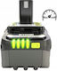 Ryobi Σετ 2 Μπαταριών Εργαλείου 18V με Χωρητικότητα 4Ah