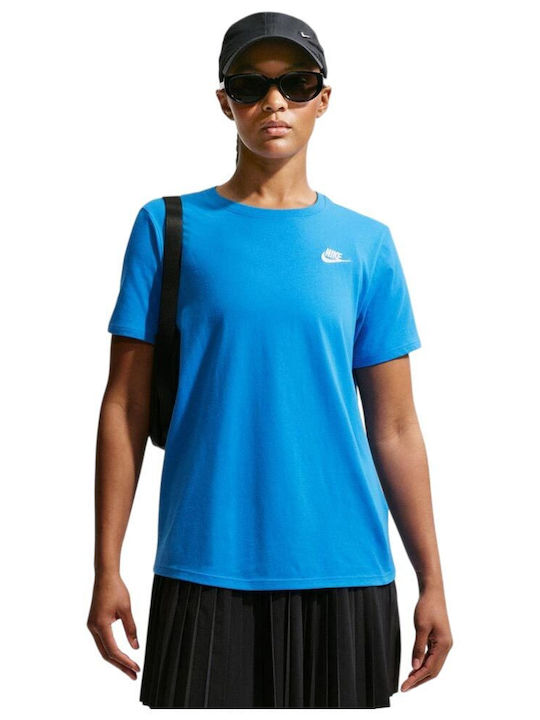 Nike Essentials Damen T-Shirt Blau