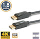 Alista Home Cablu DisplayPort male - DisplayPort male 1.8m Negru (GLB_20333B)