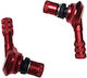 Βαλβιδες Tubeless Rcb Racing Boy 10mm Jet Κοκκινο Σετ