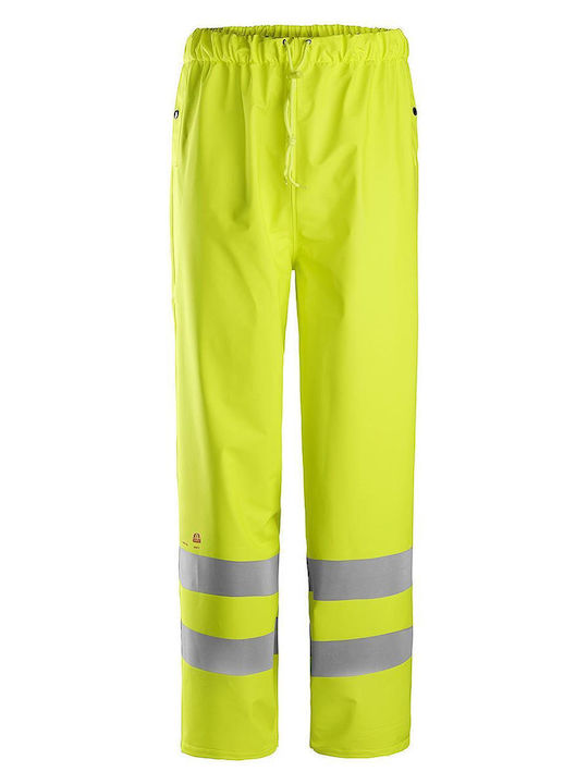 Snickers Workwear Snickers Wasserdichte Arbeitshose Gelb