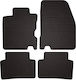 Rubber Car Mats Renault Kadjar Suv 2015-2022 Black Fitted