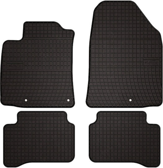 Rubber Car Mats Hyundai Ioniq Hatchback 2016-2022 Black Fitted