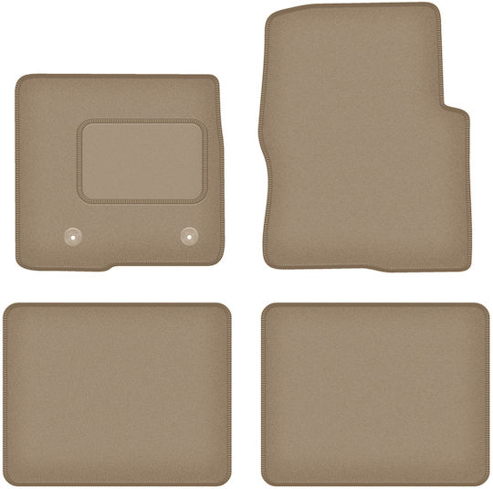 Velour Car Mats Ford F150 Xi Short 2003-2008 Beige