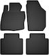 Car Rubber Mats Set 4 Pcs Universal Honda City V Sedan 2008-2011