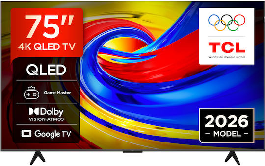 TCL Smart Fernseher 75 Zoll 4K Ultra HD QLED P7L HDR (2026) 75P7L
