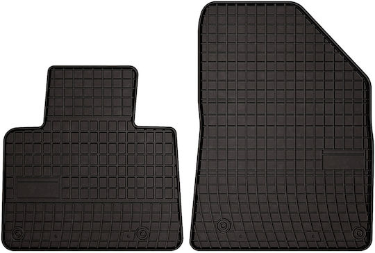 Rubber Car Mats Citroen C5 Aircross 2-seater 2019 Black Fitted