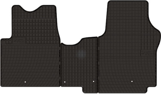 Rubber Car Mats Fiat Talento Van 2016-2020 Black Fitted