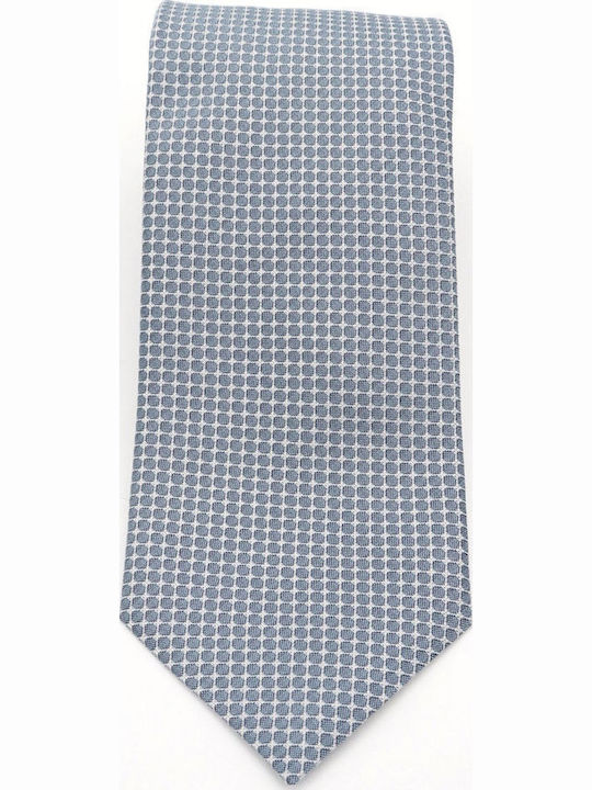 Boss Men's Tie Printed in Light Blue Colour