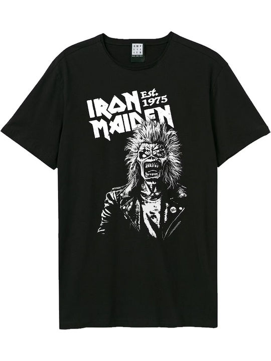 Amplified Iron Maiden 50th One Colour Eddie T-shirt Black Unisex Zave210p602-blk