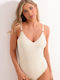 White One Piece Swimsuit