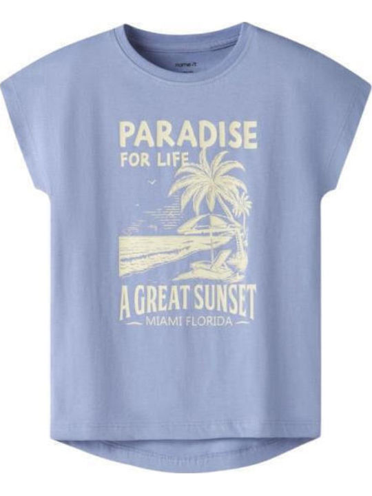Name It Kids Blouse Sky Blue
