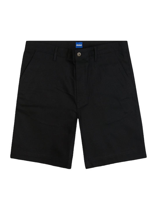 Hugo Herren Shorts Chino Schwarz