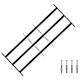 Vidaxl Πλέγμα Ασφαλείας Παράθυρα 3 Δεσμίδες 3 Pcs 63-114 Εκ