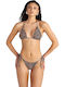 Bikini Slip Cu Dantelă Negru