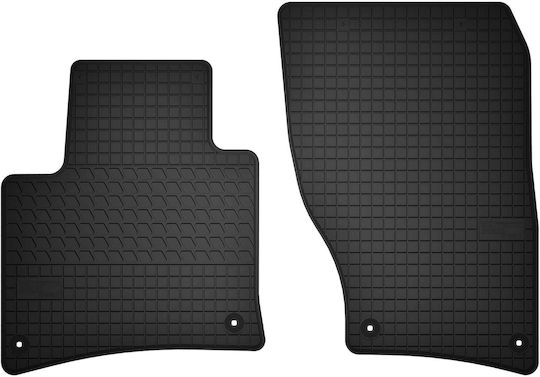 Front Rubber Mats Porsche Cayenne Ii Suv From 2010 To 2017