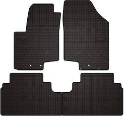 Rubber Car Mats Kia Venga Minivan 2009-2017 Black Fitted Rubber Car Mats Kia Venga Minivan 2009-2017 Black Fitted