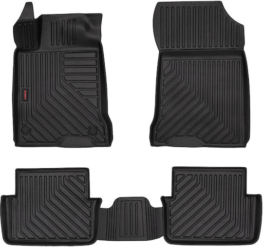 3d Rubber Car Mats Renault Laguna Iii Liftback Estate 2007-2015 5cm Edge