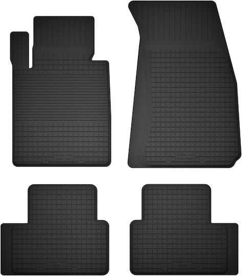 Car Rubber Mats Set 4 Pcs Universal Mazda 2 Iii Hatchback 2014-2019