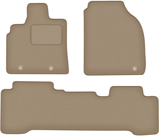 Velour Car Mats Acura Mdx I Suv 2001-2006 Beige
