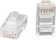 Set 100 Rj-45 8p8c Cat5 Stecker Utp Kabel Netzwerk Verbindung Goldbeschichtete Kontakte