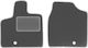 Front Auto Fußmatten Chrysler Voyager V 7 Sitze 2008-2011 Graphit
