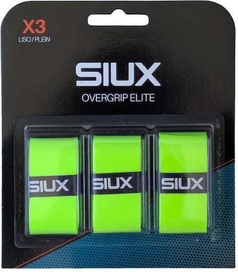 Siux Padel Overgrip Elite X3 Pack 3 Pieces Green