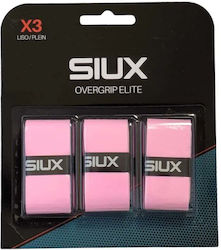 Siux Padel Overgrip Elite X3 Pachet 3 Bucăți Roz Siux Padel Overgrip Elite X3 Pachet 3 Bucăți Roz