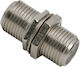Set 10 Adaptoare Feminin La Feminin Conector Metalic Antenă Cablu Coaxial