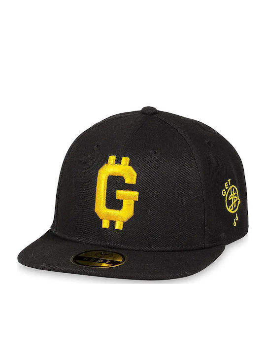 Grimey Get Money Fitted Cap Black Gfc430-blk Black