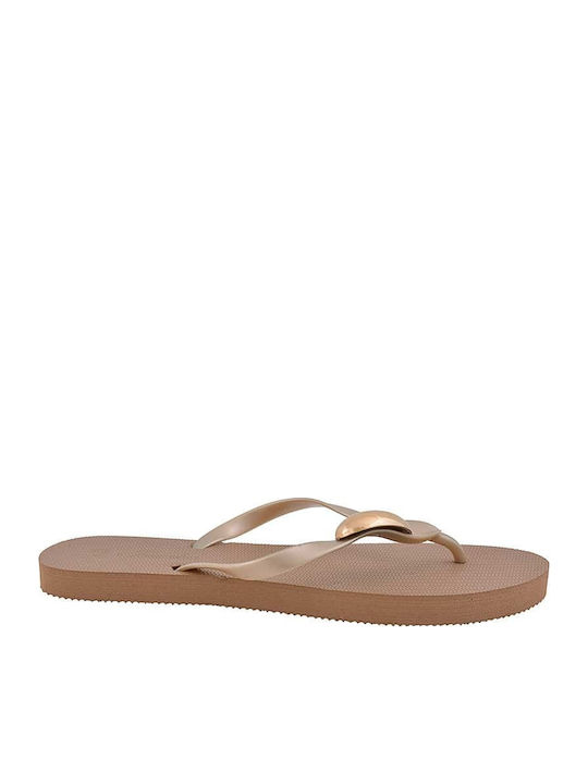 Damen Zehentrenner in Braun Farbe 1260260-Purol
