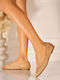 Pantofi Balerini Pentru Femei În Culoare Kaki