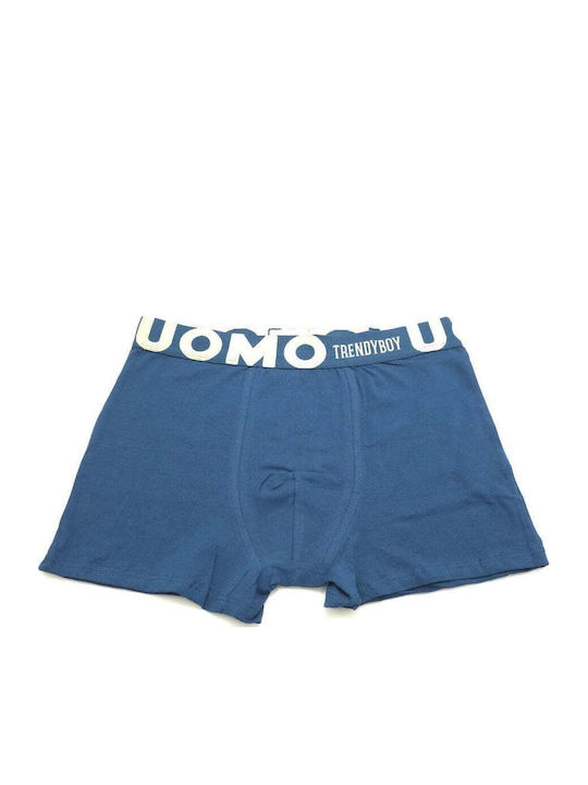 Topaki Men's Boxer Blue