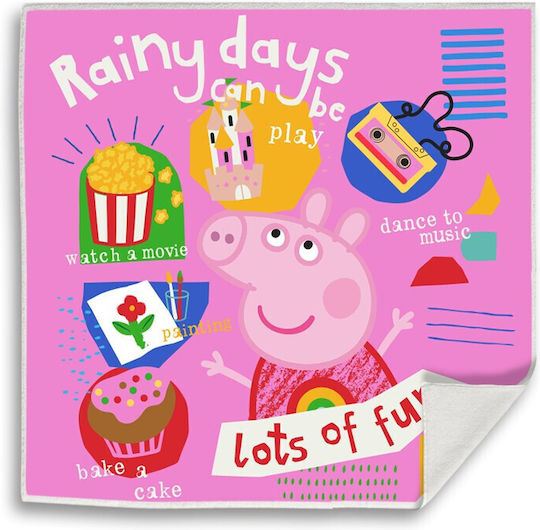 Peppa Pig Дъждовно Забавление Магическа Кърпа За Ръце Кърпа За Лице Кърпа 30x30см