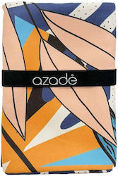 Azade Πετσέτα Microfiber Σώματος Μπλε